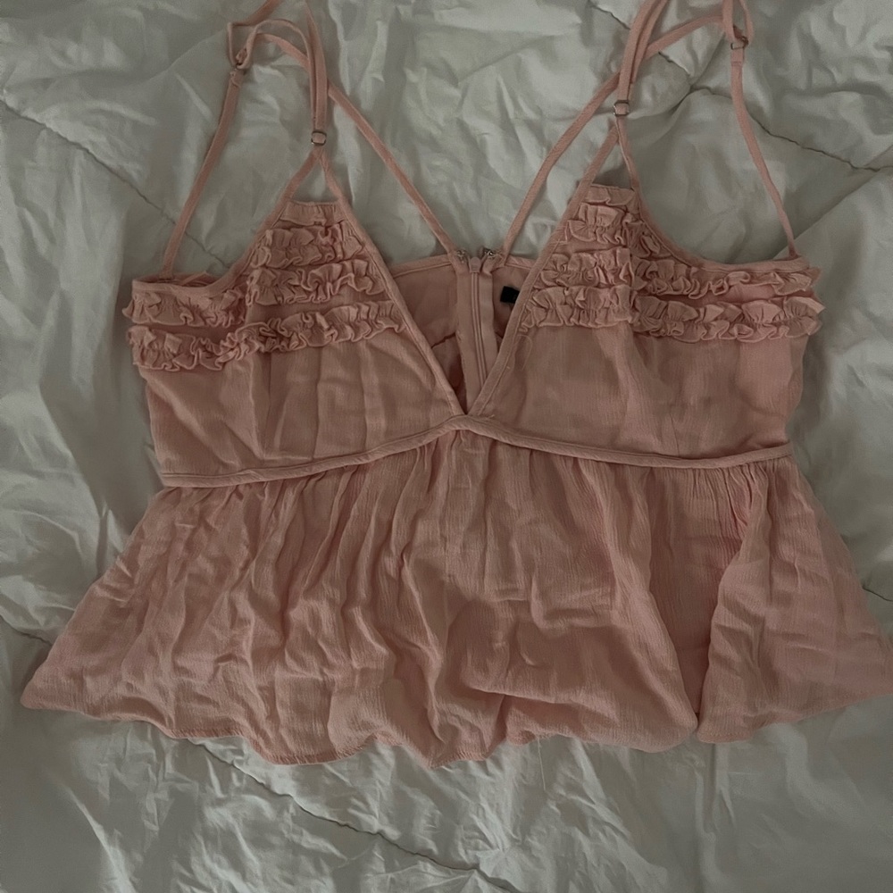 Paper Moon Light Pink Tank Top